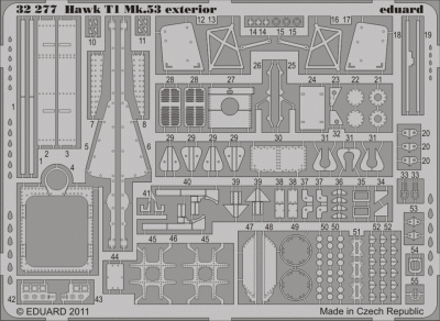 Eduard 32277 Hawk T1 Mk.53 exterior