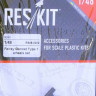 Reskit RS48-0202 Fairey Gannet Type 1 - wheels (CAF) 1/48