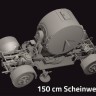 FLY A72001 150 cm Scheinwerfer 34 1/72