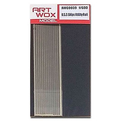 Artwox Model AW60039 U.S.S Ships Utility Rail 1/600