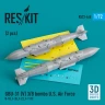 Reskit 72465 GBU-31 (V) 3/B bombs U.S. Airce (2 pcs.) 1/72