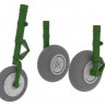 Eduard 632031 Me 262 wheels