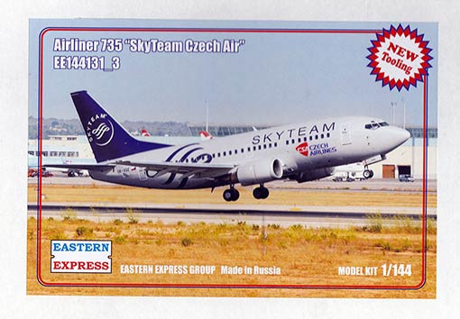 Восточный Экспресс 144131-3 1/144 Авиалайнер 737-500 SkyTeam Czech