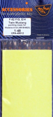 Clear Prop CPA48012 F-82 F/G, E/H Twin Mustang Paint.mask (MSVIT) 1/48