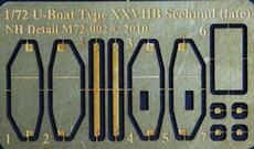 NH Detail NHM72002 Type XXVIIB U-Boat Seehund 1/72
