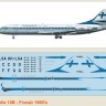 F-rsin Plastic FRP4074 Caravelle 10B Finnair 60 1/144