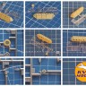 KV Models 72154 T-6G Texan / Harvard Mk.4 (REVELL #03924, #63924, #04639 / Airfix #03066) + маски на диски и колеса REVELL / AIRFIX US 1/72