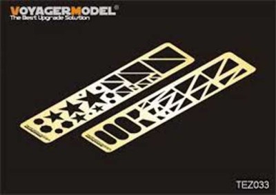 Voyager Model TEZ033 Voyager Scribing Template Set 7 1/35