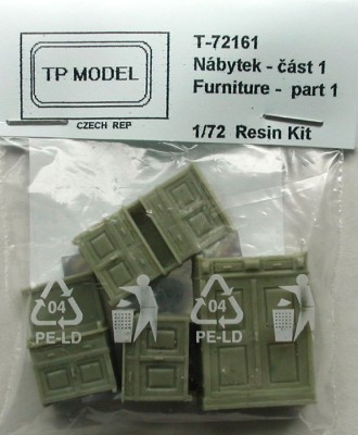TP Model T-72161 Furniture - part I. 1/72