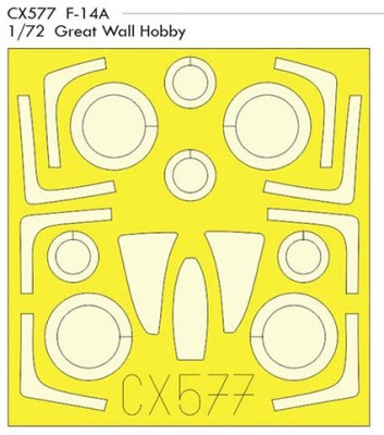 Eduard CX577 Mask 1/72 F-14A (G.W.H.)