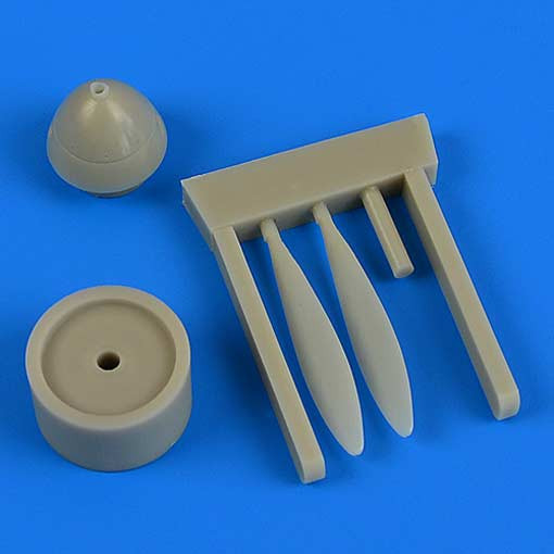 QuickBoost QB72529 I-153 propeller "C"w/ tool 1/72