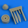 QuickBoost QB72529 I-153 propeller "C"w/ tool 1/72