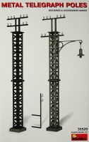 MiniArt 35529 Metal Telegraph Poles 1/35