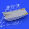 Eduard 648116 1/48 Набор дополнений Spitfire 90gal slipper tank