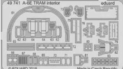 Eduard 49741 A-6E TRAM interior 1/48