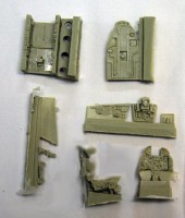 NeOmega 48018 Кабина для МиГ-23МФ (ESCI/Italeri/Trumpeter)