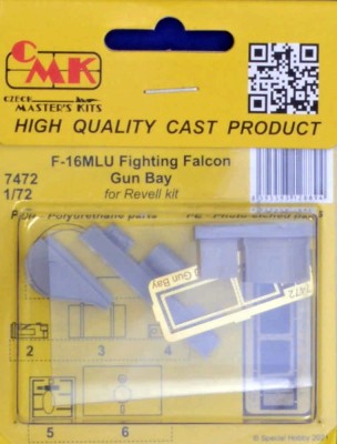 CMK 7472 F-16MLU Fighting Falcon Gun Bay (REV) 1/72