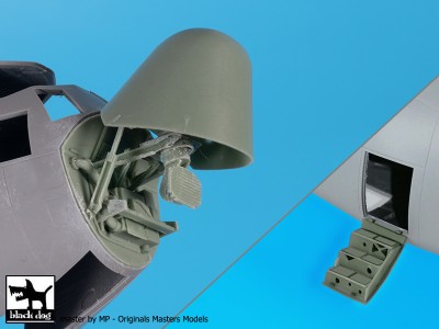 Blackdog A72114 C-130H Hercules radar+front door (ZVE) 1/72