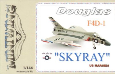 Miniwing MINI077 Douglas F4D-1 SKYRAY (U.S. MARINES) 1/144