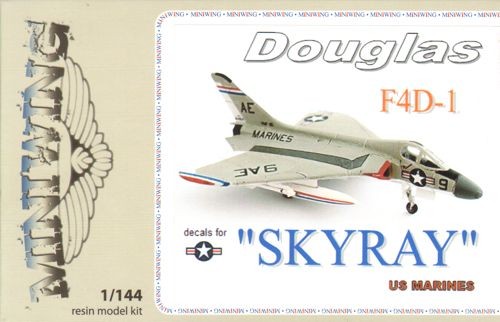 Miniwing MINI077 Douglas F4D-1 SKYRAY (U.S. MARINES) 1/144