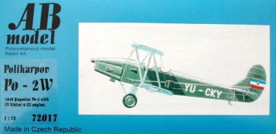 AB MODEL ABMOD72017 1/72 Polikarpov Po-2W