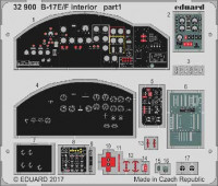 Eduard 32900 B-17E/F interior 1/32