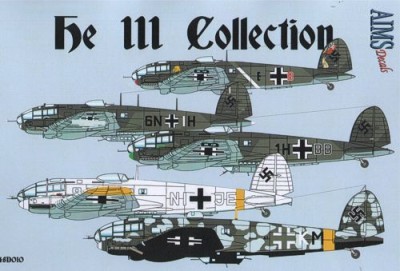 Aims AIMS48D010 Heinkel He-111 / P Collection' Includes; 1/48