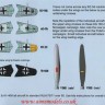 Aims AIMS48D010 Heinkel He-111 / P Collection' Includes; 1/48