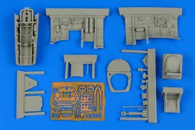 Aires 4596 Spitfire Mk.IXc cockpit set 1/48