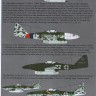 Aims AIMS72D022 Messerschmitt Me-262A/Me-262B Collection (8) 1/72