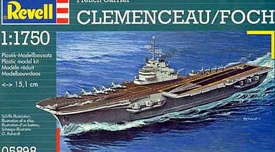 Revell 05898 Французский корабль &quot;French aircraft carrier Clemenceau (R98)&quot;