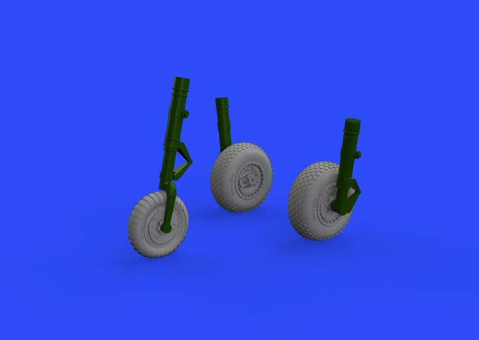 Eduard 672159 Me 262 wheels 1/72