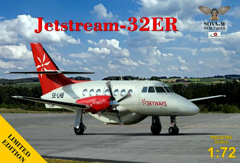 Sova-M 72010 Jetstream 32 ER 1/72