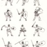 HAT 8089 Gallic Warband x 48 figures per box 1/72