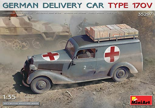 Miniart 35297 1/35 German Delivery Car Type 170V