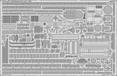 Eduard 53316 SET USS Midway CV-41 part 3 (TRUMP) 1/350