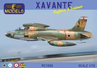 Lf Model P7282 AT-26 Xavante Fighter & Trainer (5x camo) 1/72