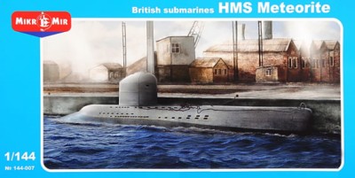 MikroMir 144-007 Британская подводная лодка &quot;HMS Meteorite&quot; 1/144