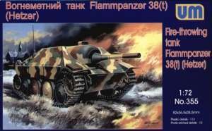 UniModel UMM-72355 Fire-throwing tank Flammpanzer 38 (Hetzer) 1/72