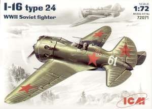 ICM 72071 И-16 тип 24, советский истребитель II Мировой войны 1/72