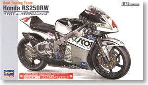 Hasegawa 21501 Мотоцикл HONDA RS250RW &quot;2009 WGP250 CHAMPION&quot; 1/12