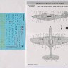 Foxbot Decals FBOT48031 Stencils for bell P-39 Airacobra 1/48