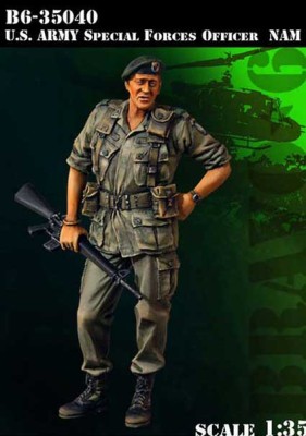 Bravo6 35040 US SF officer 1/35