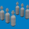 Eduard 672396 BRASSIN WWII USAAF oxygen cylinder A-6 PRINT 1/72