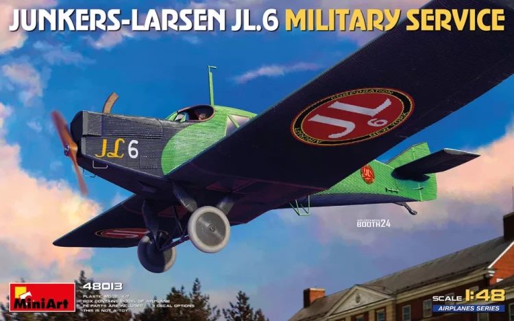 Miniart 48013 Junkers-Larsen JL.6. Milit.Service (3x camo) 1/48