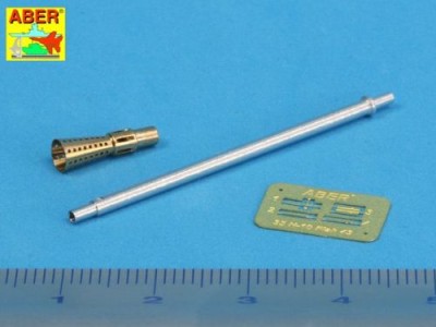 Aber 35 L-010N German 37mm Flak 43/1 L/60 Barrel (designed to be used with Dragon, Tamiya and Trumpeter kits)[3.7cm] 1/35