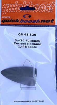 QuickBoost QB48829 Su-34 fullback correct radome (HOBBYB) 1/48