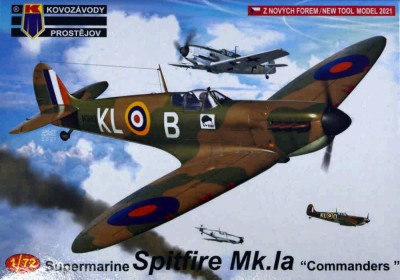 Kovozavody Prostejov 72262 Spitfire Mk.Ia 'Commanders' (3x camo) 1/72