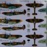 Kovozavody Prostejov 72262 Spitfire Mk.Ia 'Commanders' (3x camo) 1/72