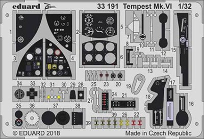Eduard 33191 Tempest Mk.VI 1/32